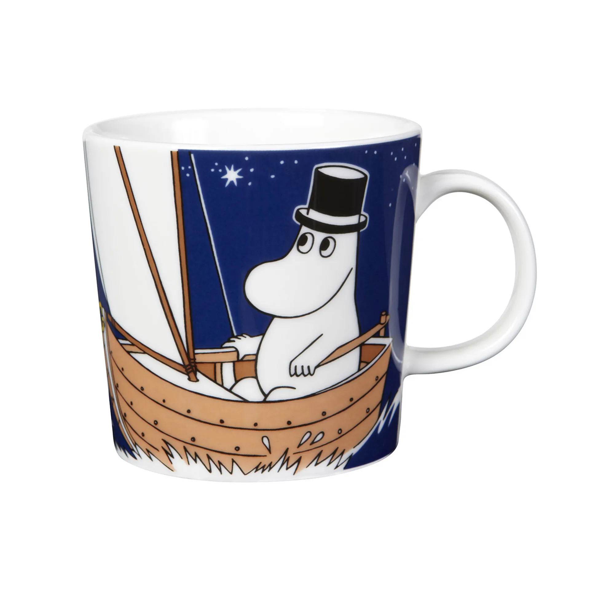 Mummikopp Mummipappa 30 cl, mørkeblå Moomin Arabia