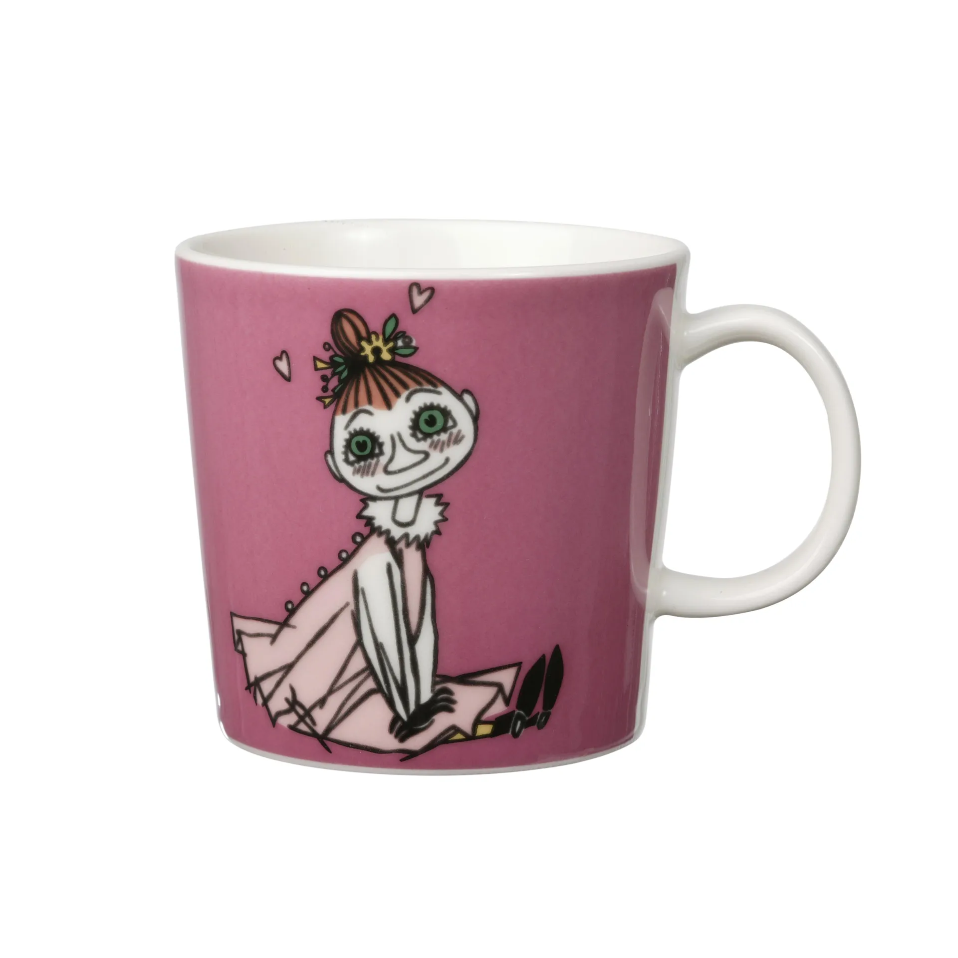 Mummikopp Mymlen, rosa Moomin Arabia