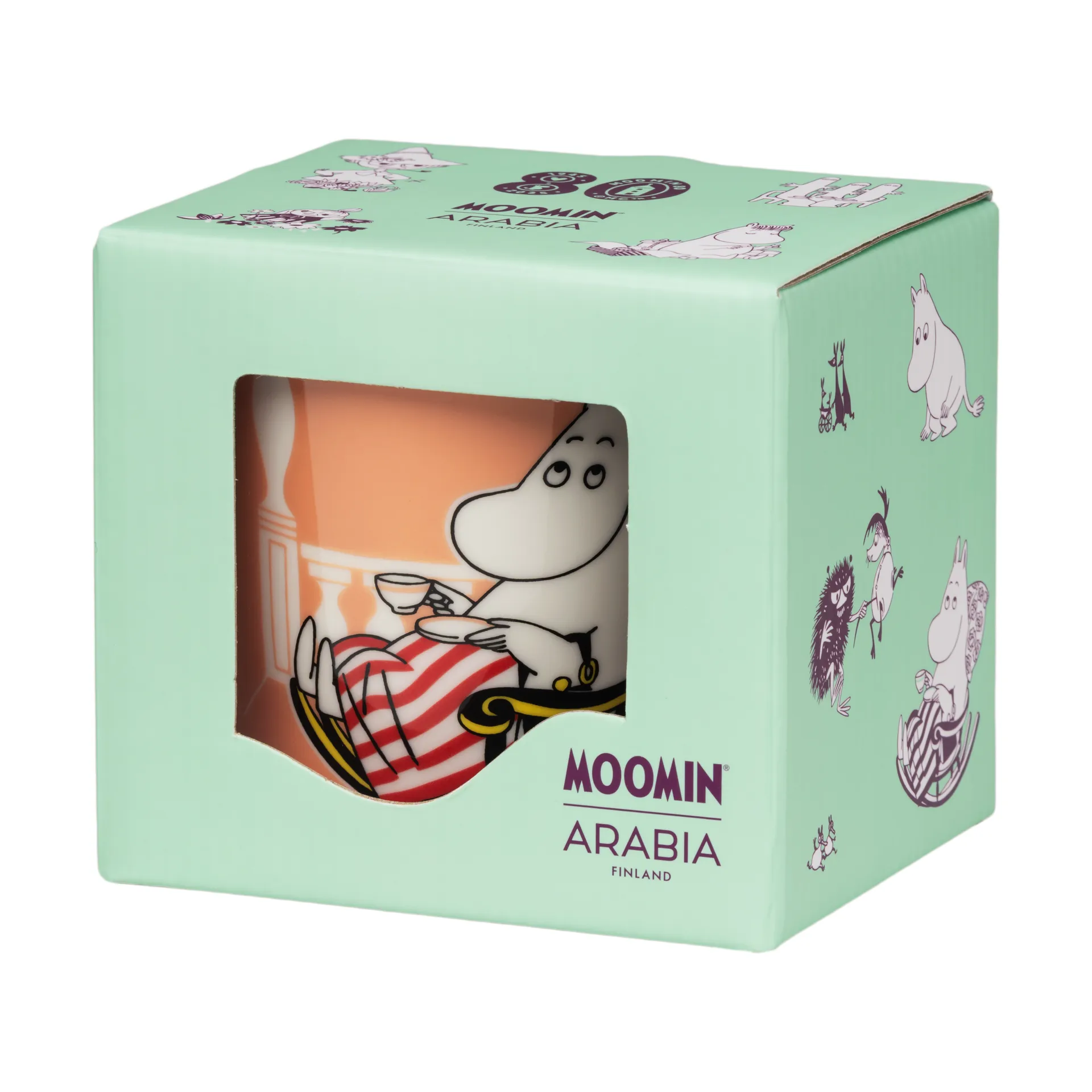 Mummimamma mummikopp 80-årsjubileum, 30 cl Moomin Arabia