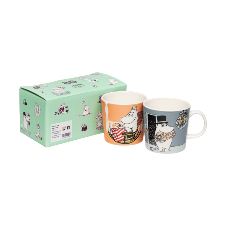 Mummimamma & Mummipappa mummikopp 2 deler - 30 cl - Moomin Arabia