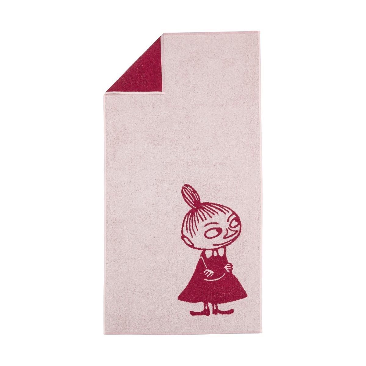 Bilde av Moomin Arabia Mummitrollet badehåndkle 70 x 140 cm Lille My rosa