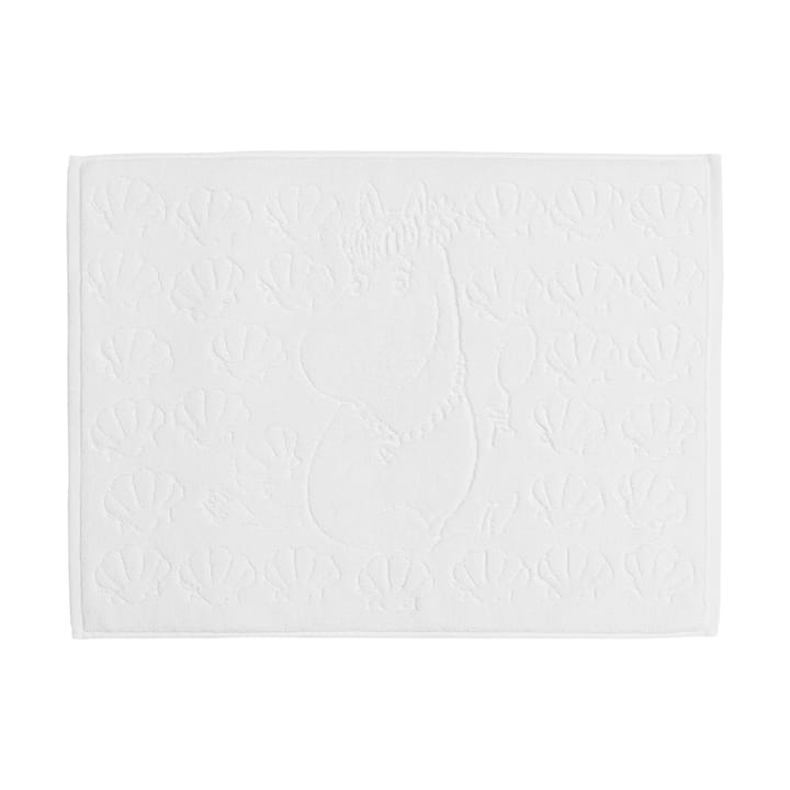 Mummitrollet baderomsmatte 50x70 cm - Skjell, hvit - Moomin Arabia