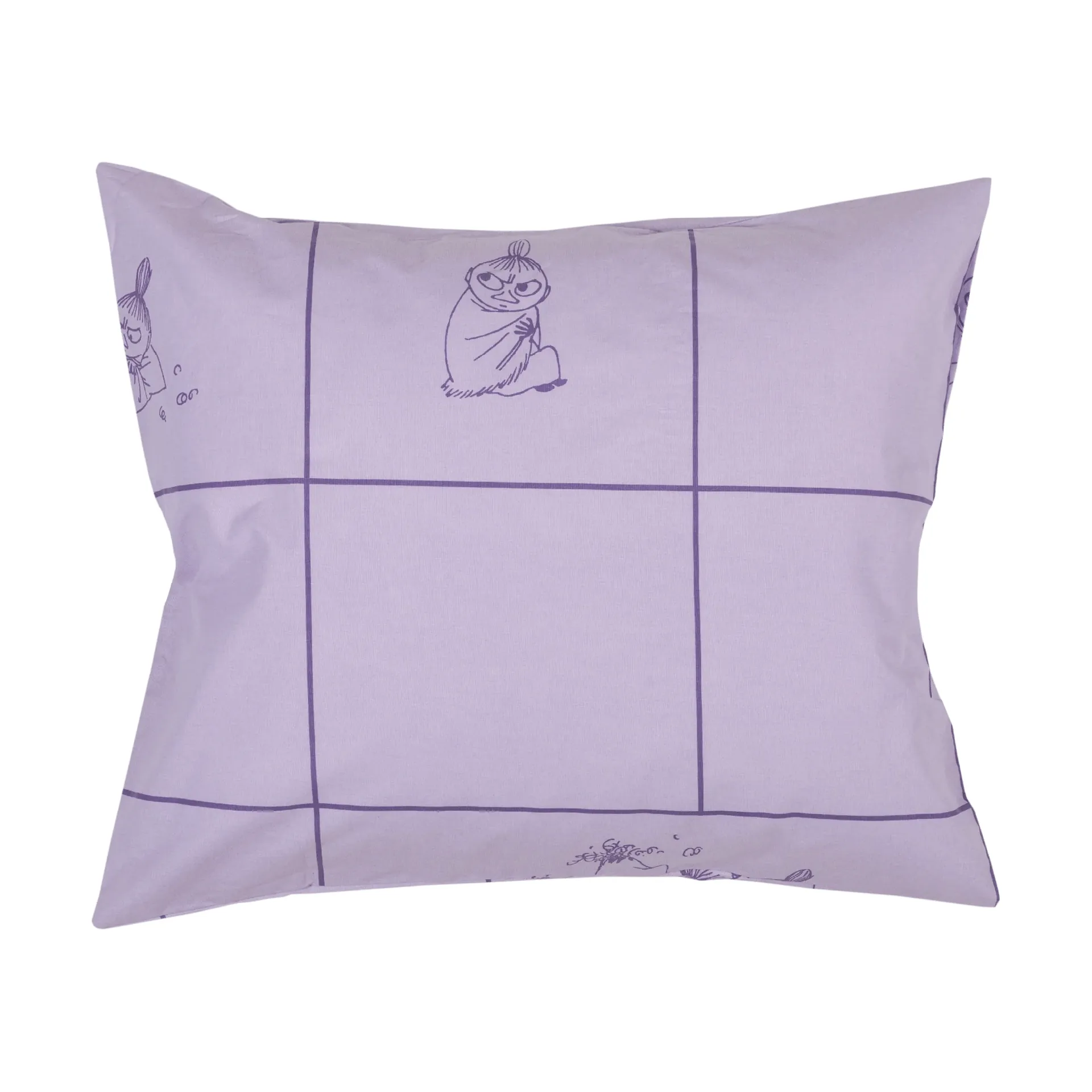 Mummitrollet putetrekk 50 x 60 cm, Lille My, lilla Moomin Arabia