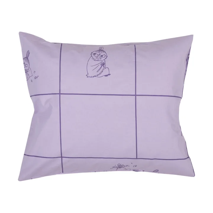 Mummitrollet putetrekk 50 x 60 cm - Lille My, lilla - Moomin Arabia