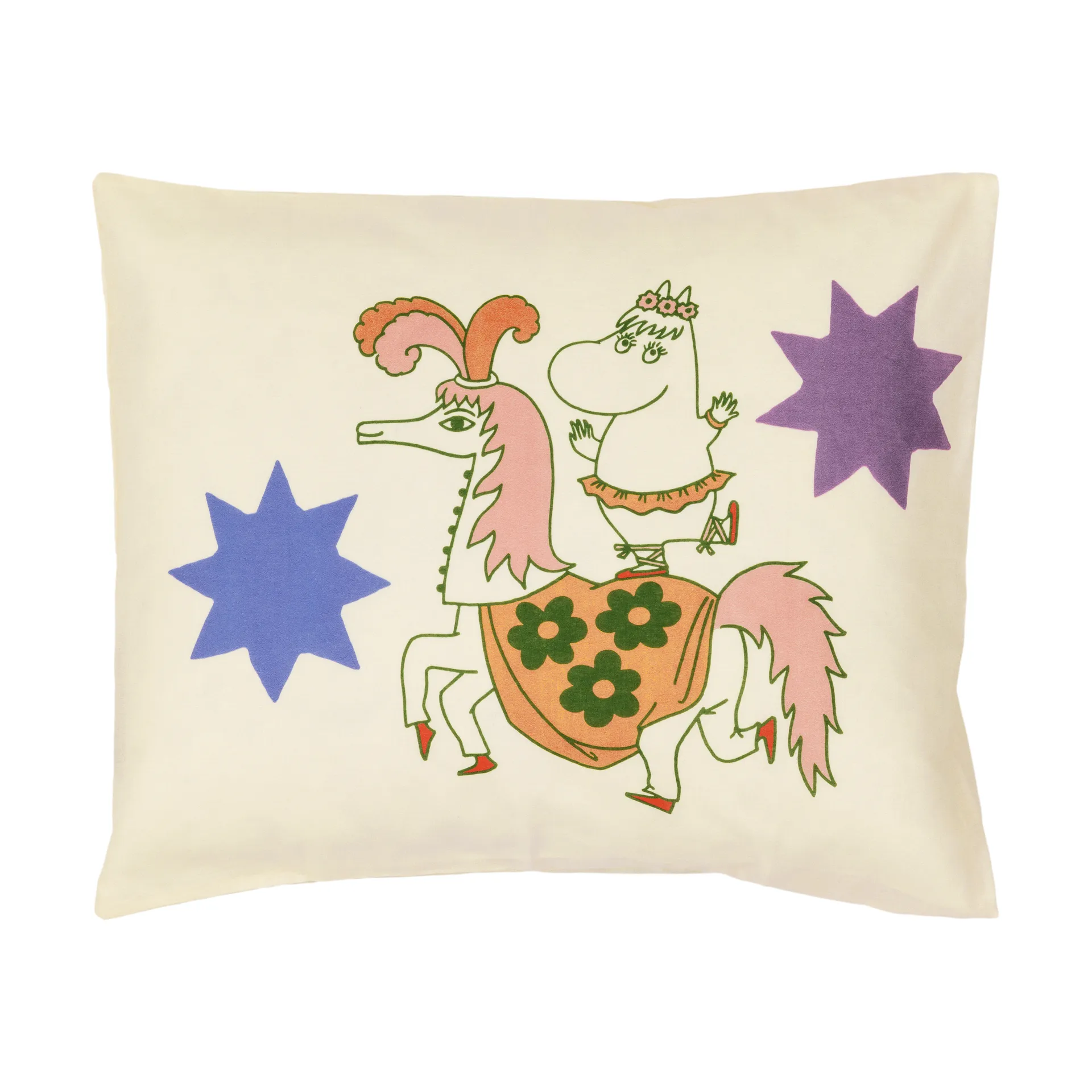 Mummitrollet putetrekk 50 x 60 cm, Sirkus Hest Moomin Arabia
