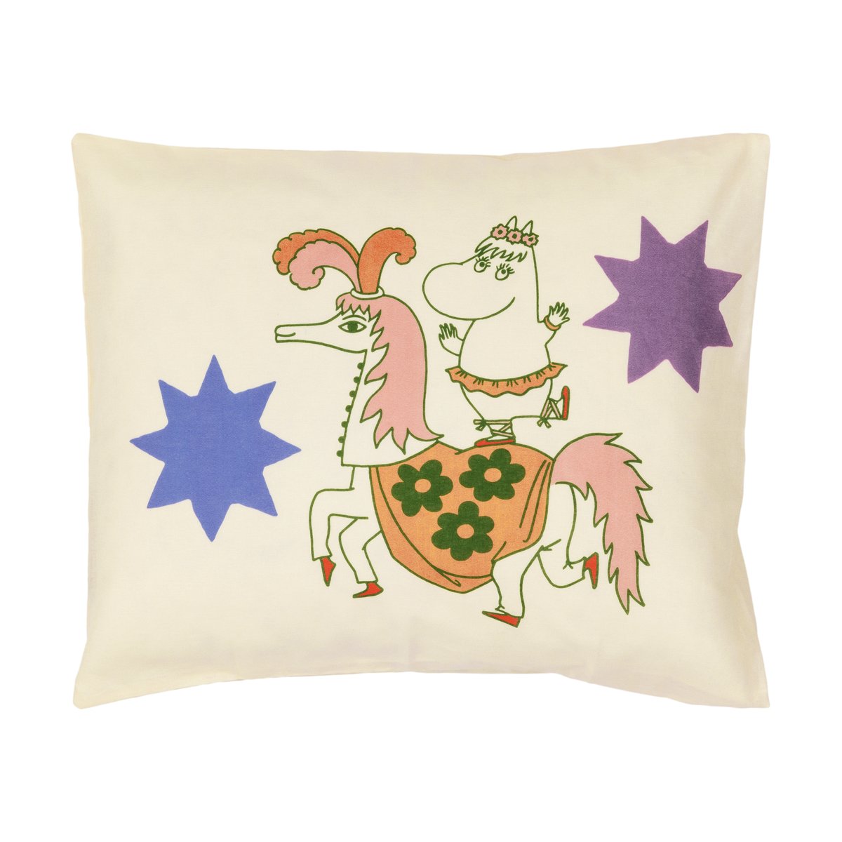 Bilde av Moomin Arabia Mummitrollet putetrekk 50 x 60 cm Sirkus Hest