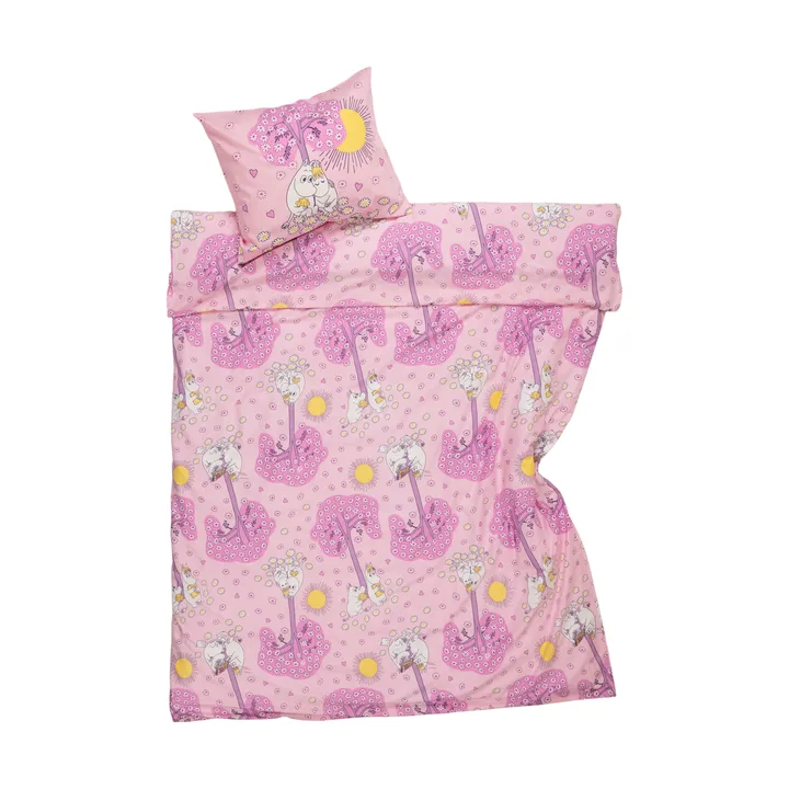 Mummitrollet sengesett 150 x 210 cm - Kjærester - Moomin Arabia