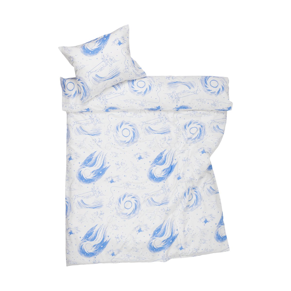 Bilde av Moomin Arabia Mummitrollet sengesett 150 x 210 cm Komet