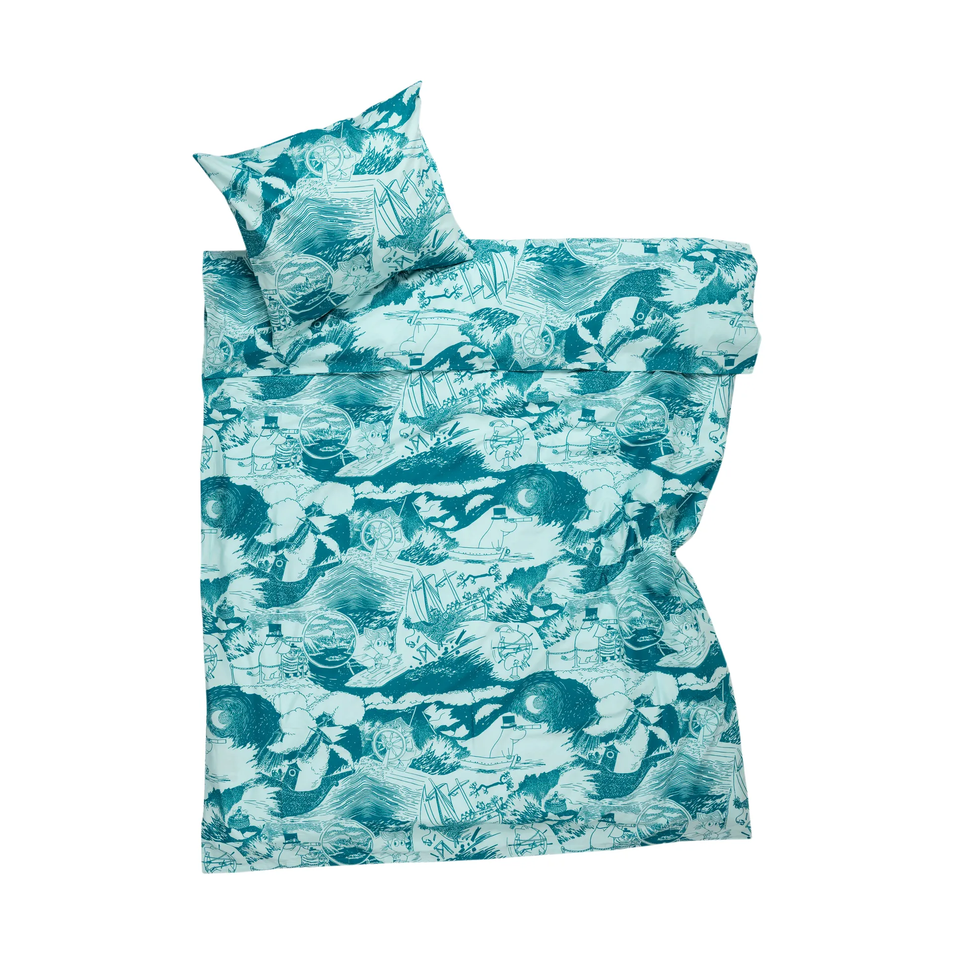 Mummitrollet sengesett 150 x 210 cm, Seiling Moomin Arabia