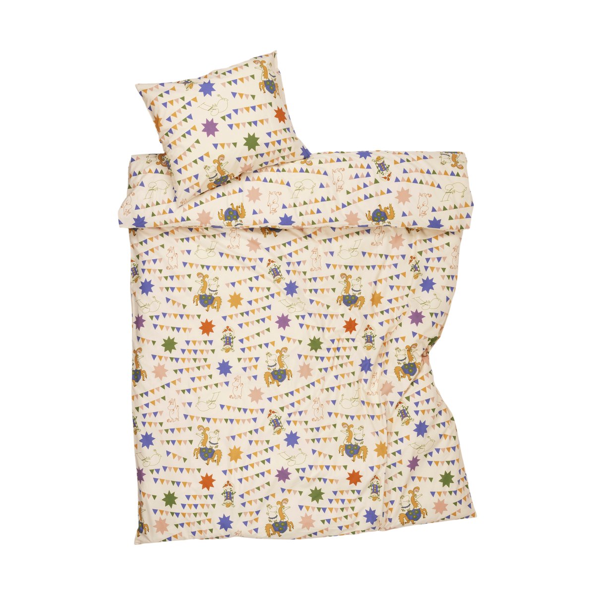 Bilde av Moomin Arabia Mummitrollet sengesett 150 x 210 cm Sirkus