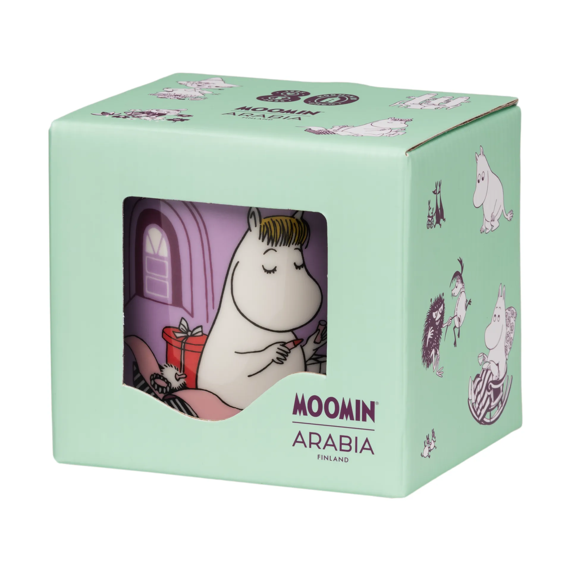 Snorkfrøken mummikopp 80-årsjubileum, 30 cl Moomin Arabia