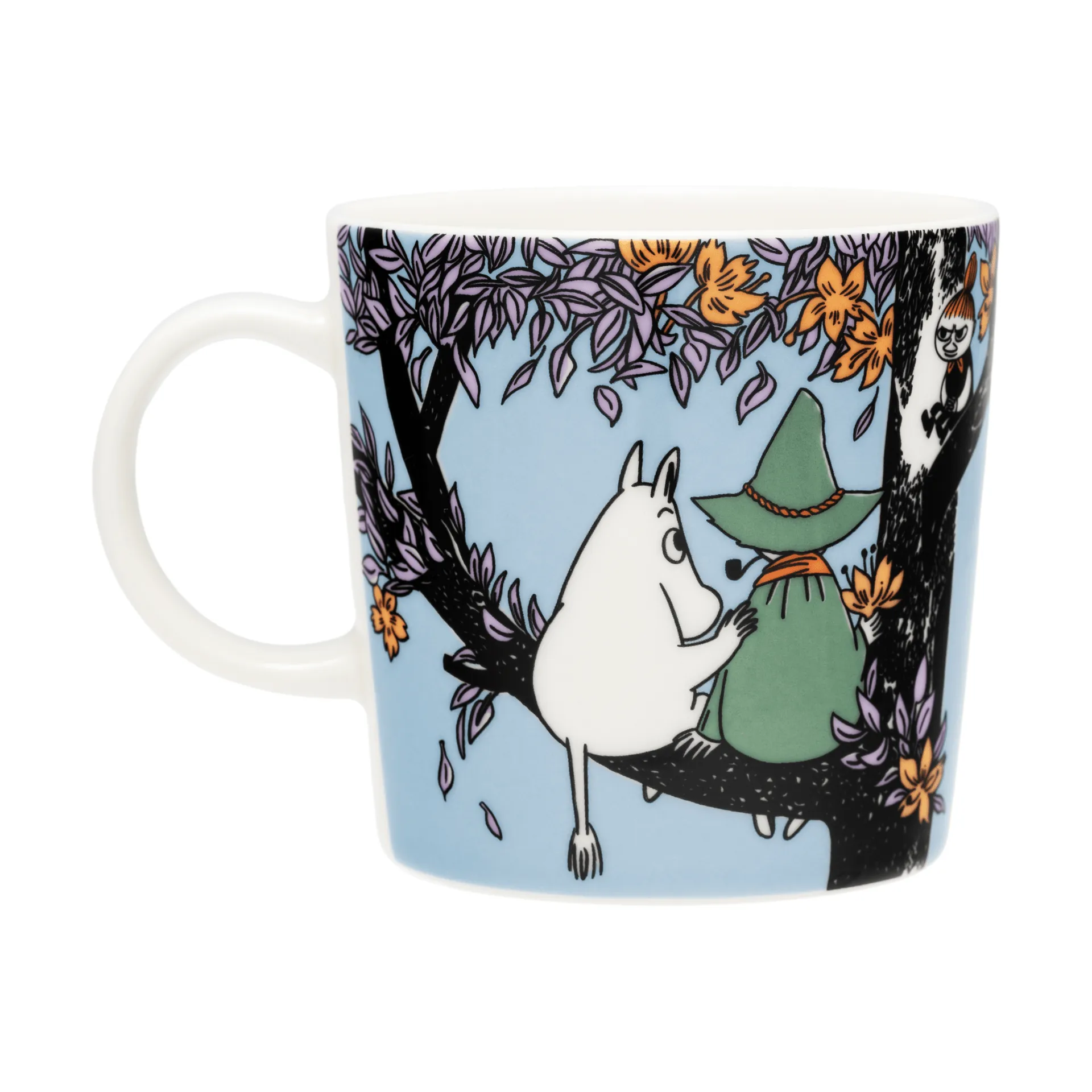 Venn for alltid Mummitroll krus og tallerken, 2 deler Moomin Arabia
