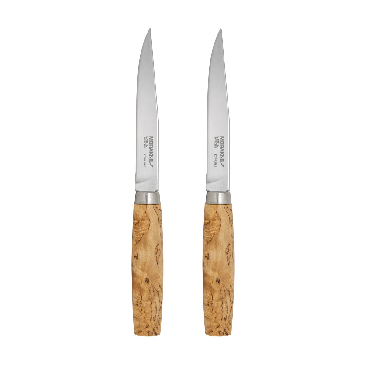 Morakniv Masur stekkniv 2-stk. Natur | Skandinavisk Design | Biffbestikk | Beige