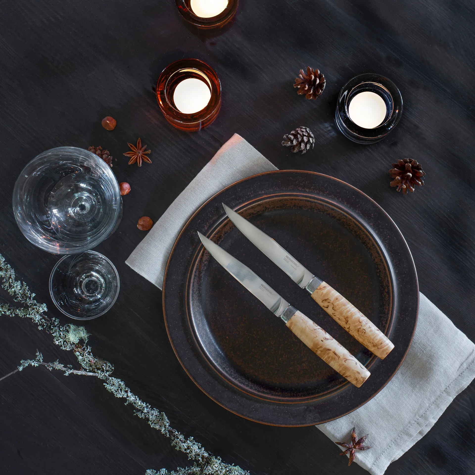 Morakniv Masur Steak Knife 4-stk., Natur Morakniv