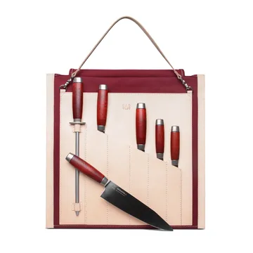 Sandqvist Morakniv knivrull til Classic 1891 kniv - rød - Morakniv