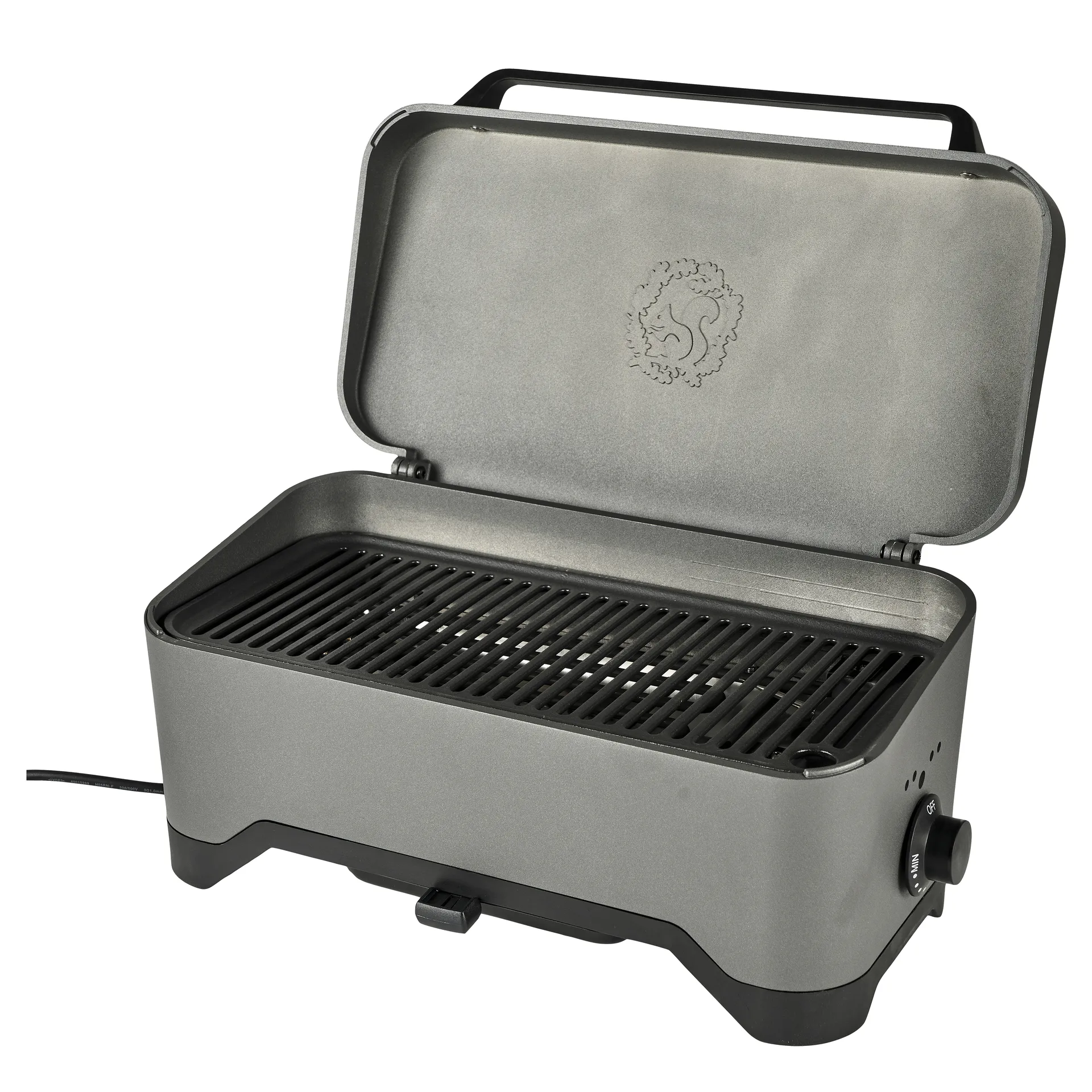 Balcone elektrisk grill med støpejernsrist, Støpejern Morsø