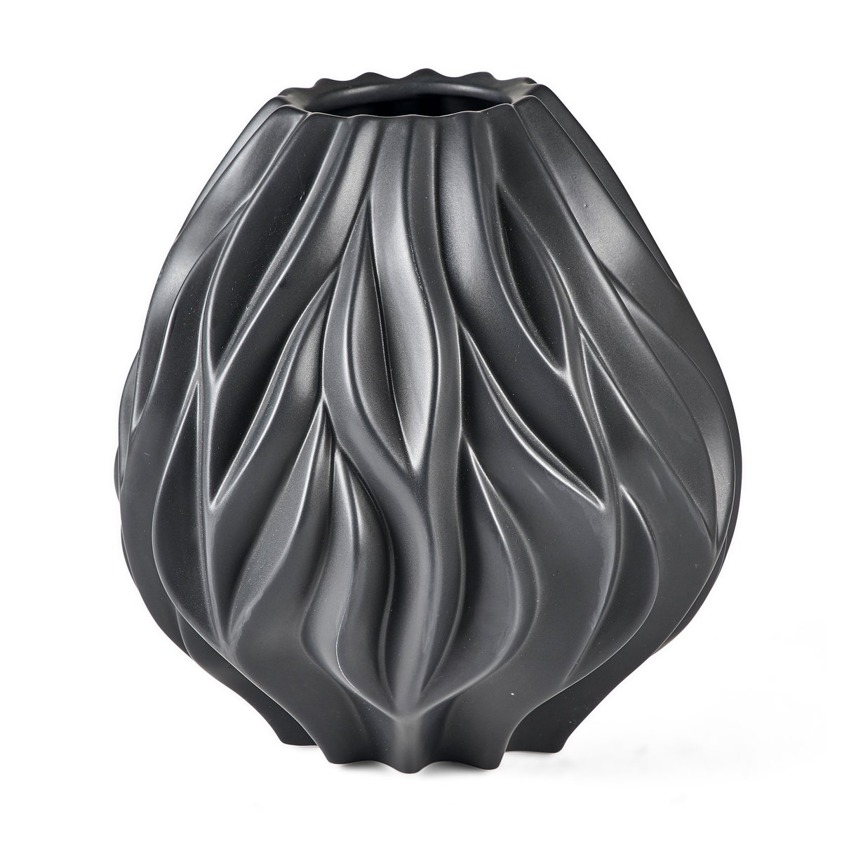 Bilde av Morsø Flame vase 23 cm Svart