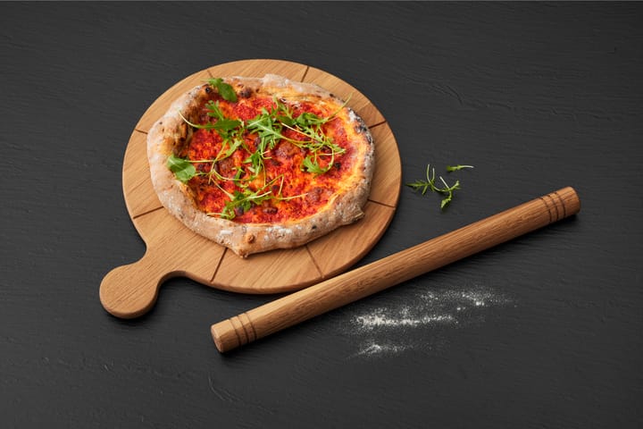 Foresta pizzasjærebrett med riller - Eik - Morsø