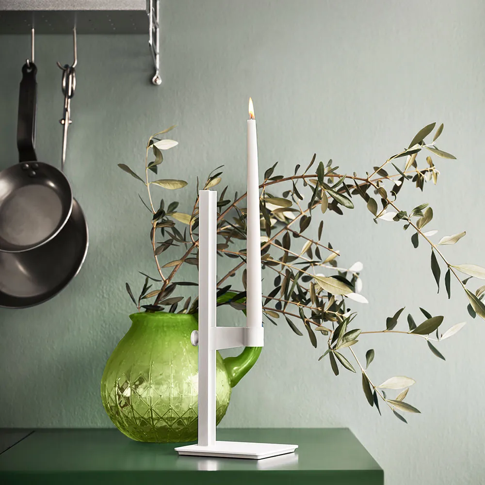 Museum lysestake, grønn Museum