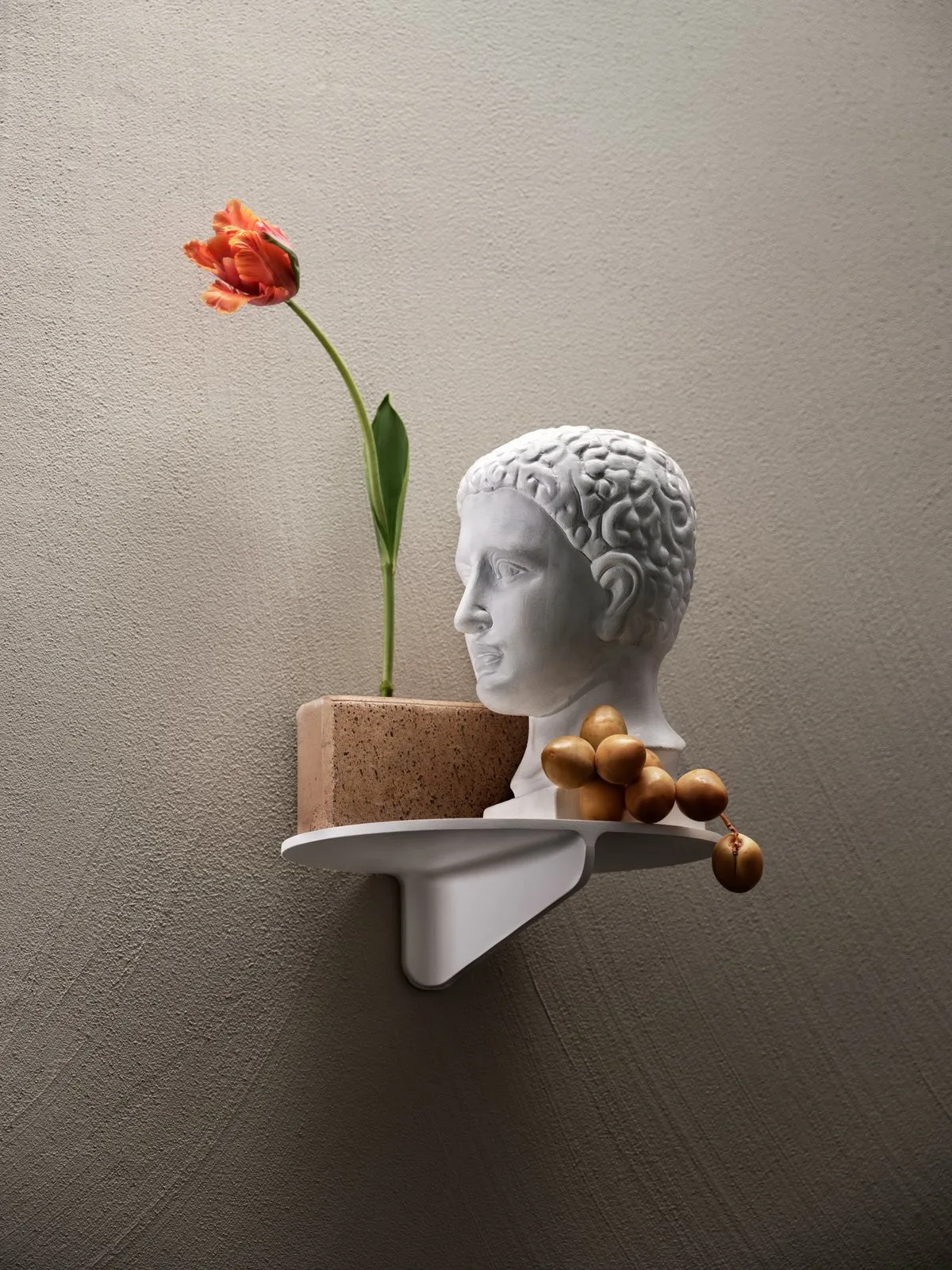 Museum NM&.045 vegghylle, Grønn Museum