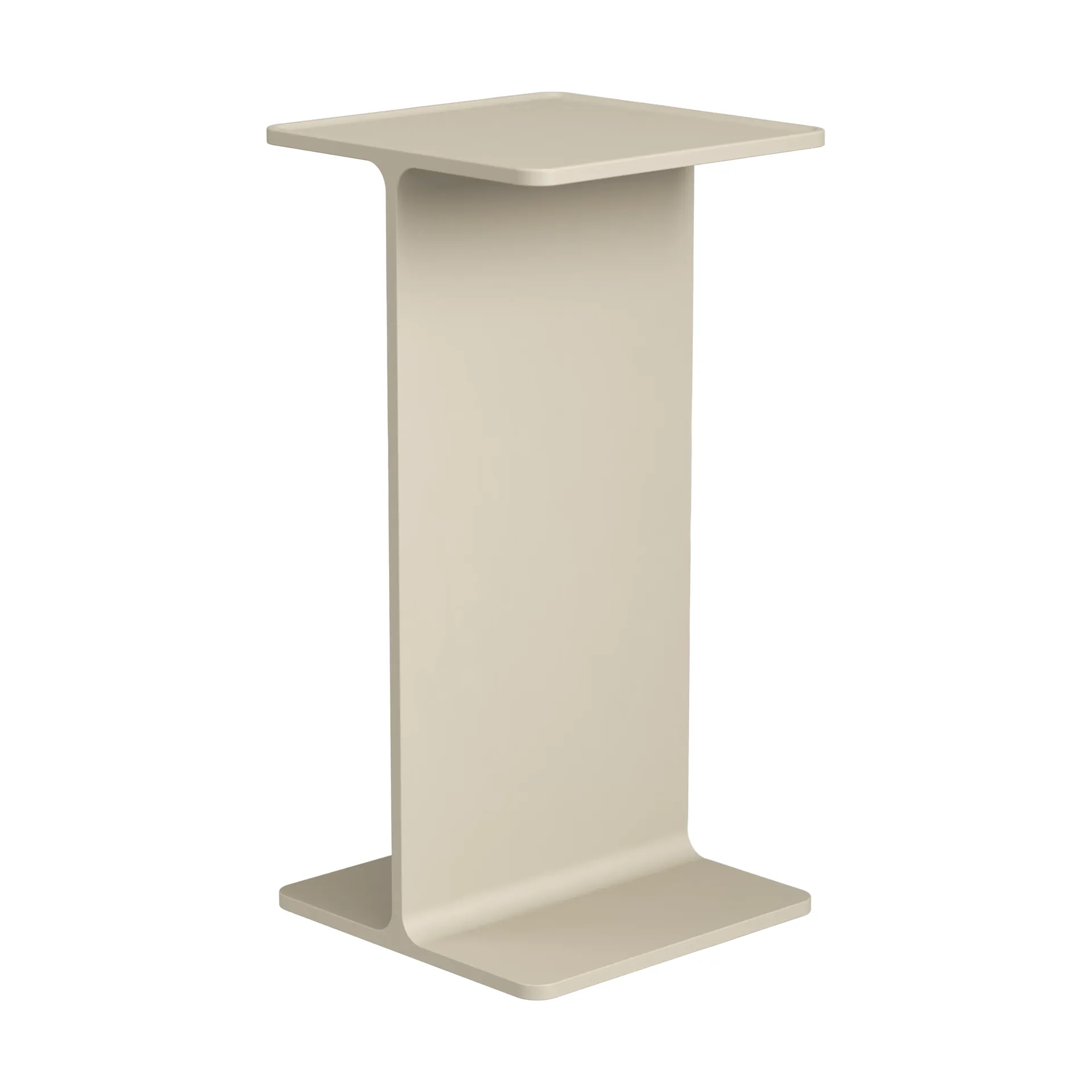 Museum Pedestal pidestall, Beige, 15x15x30 cm Museum