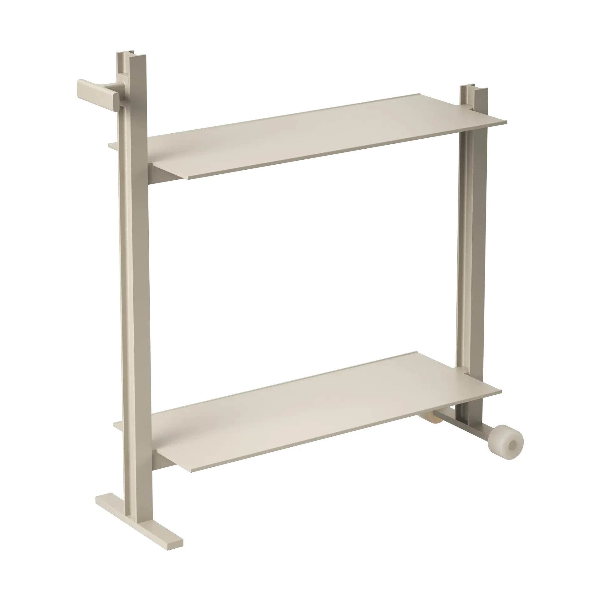 Museum Trolley serveringsvogn, Beige, 74,5x77,5x24 cm Museum
