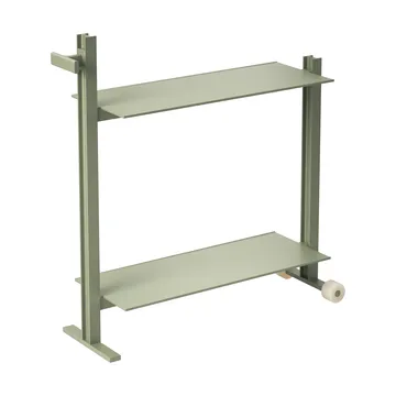 Museum Trolley serveringsvogn - Grønn, 74,5x77,5x24 cm - Museum