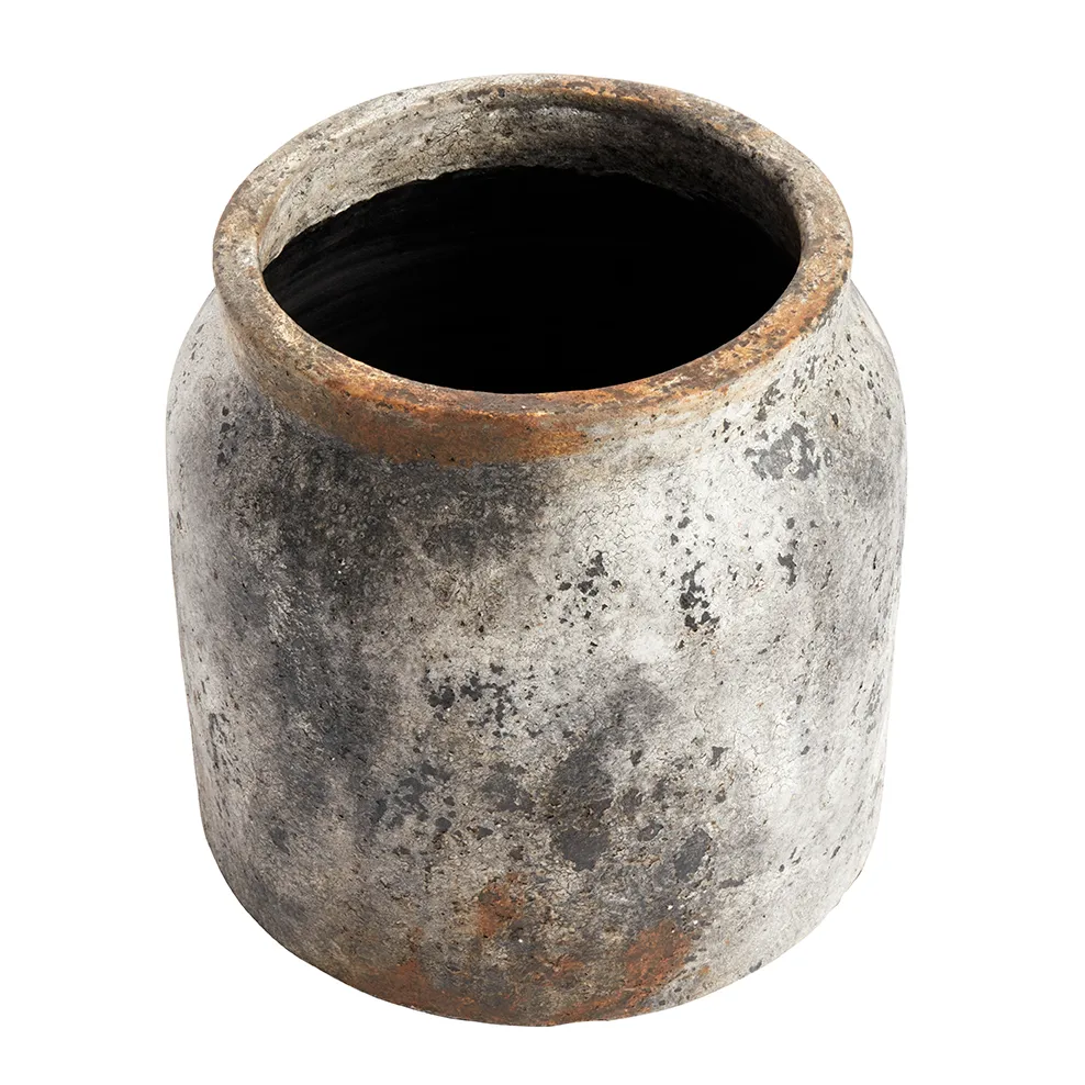 Echo krukke Ø28 cm, Rust-grå MUUBS