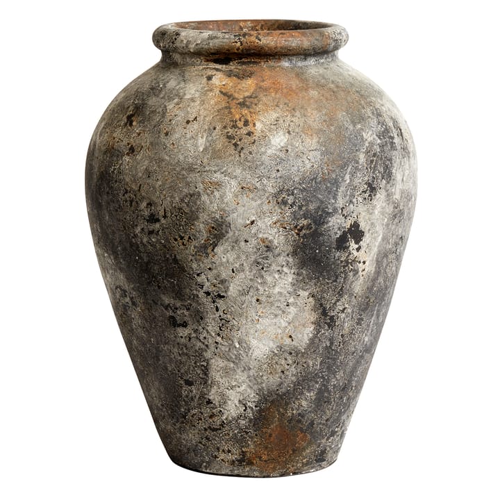 Echo krukke h50 cm Ø37 cm - Rust-grå - Muubs