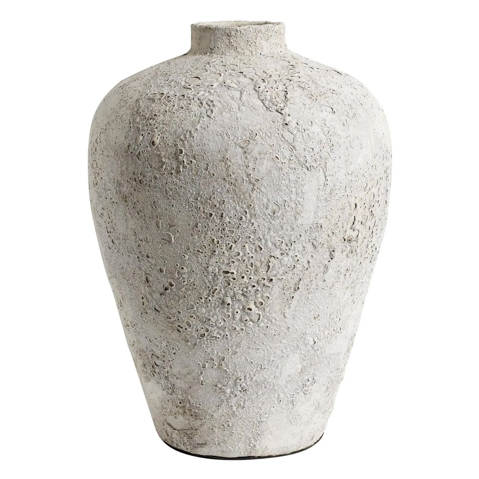Luna krukke 40 cm, Grå-terracotta MUUBS