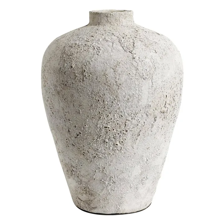 Luna krukke 40 cm - Grå-terracotta - MUUBS