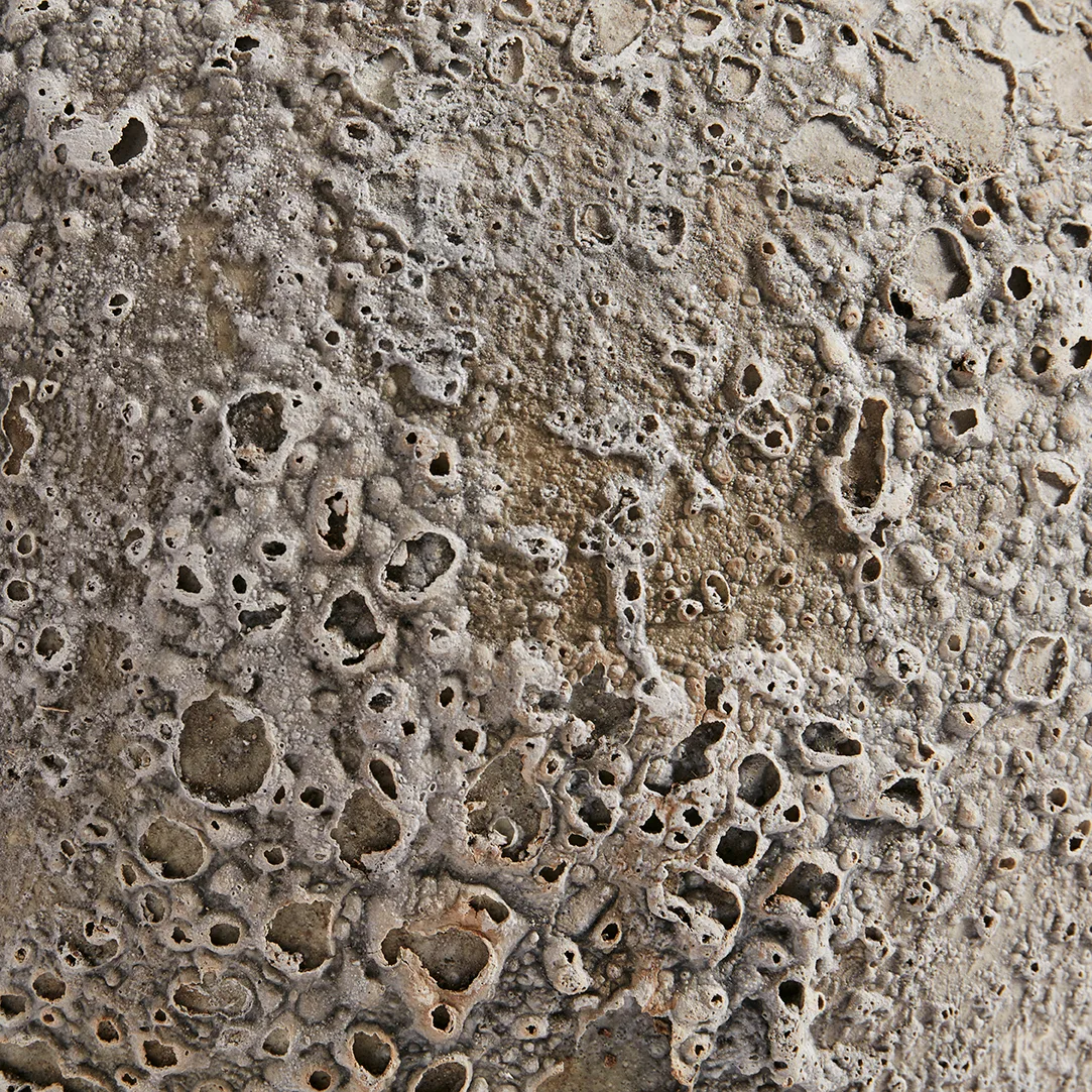 Luna krukke h25 cm Ø29 cm, Grå MUUBS