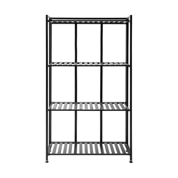 Manhattan High hylle 65,5x33x111 cm - Black - MUUBS