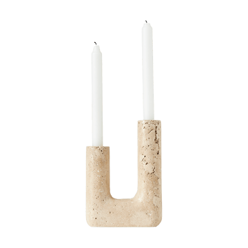 Minerva lysestake 20 cm - Creme - MUUBS