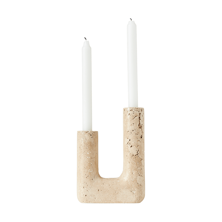 Minerva lysestake 20 cm - Creme - MUUBS