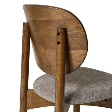 Oka stol - Mørkoljet eik, grey - MUUBS