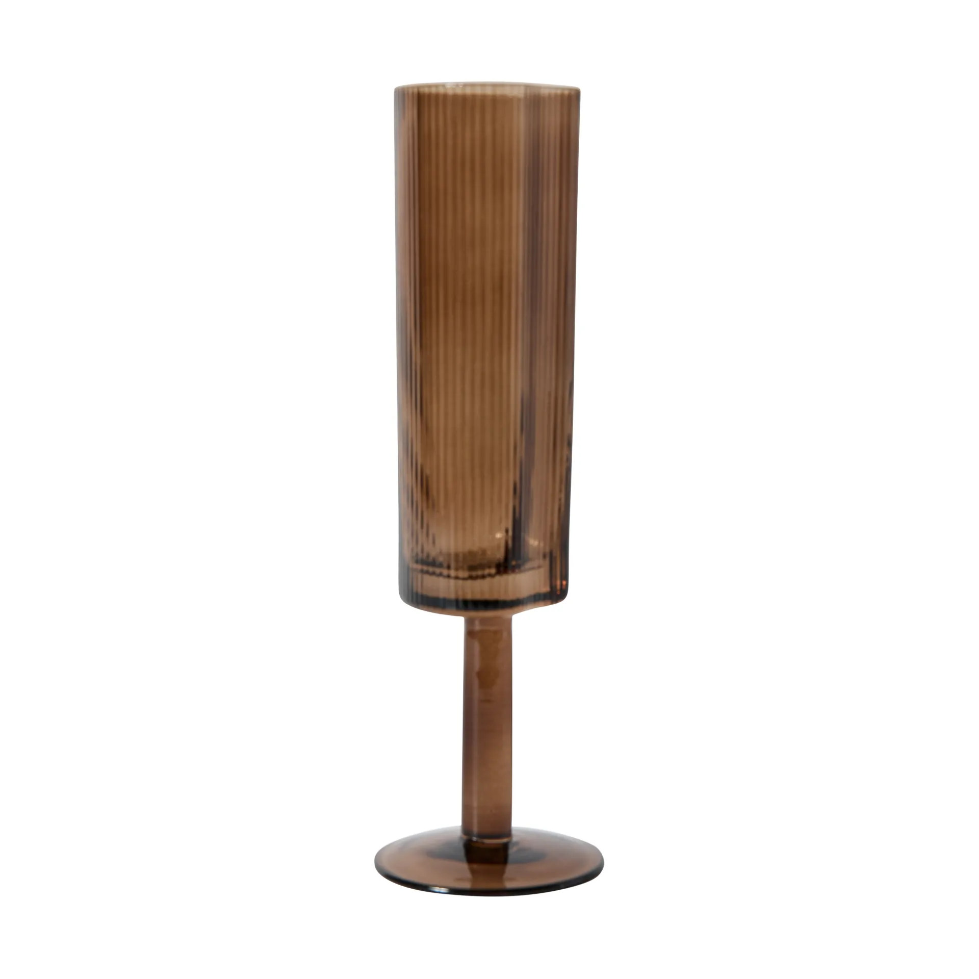 Ripe champagneglass 14,5 cl, Smoked brown MUUBS