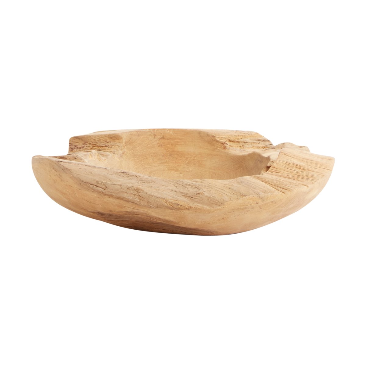 MUUBS Skål Rustic Teakrot Ø30 cm Natur