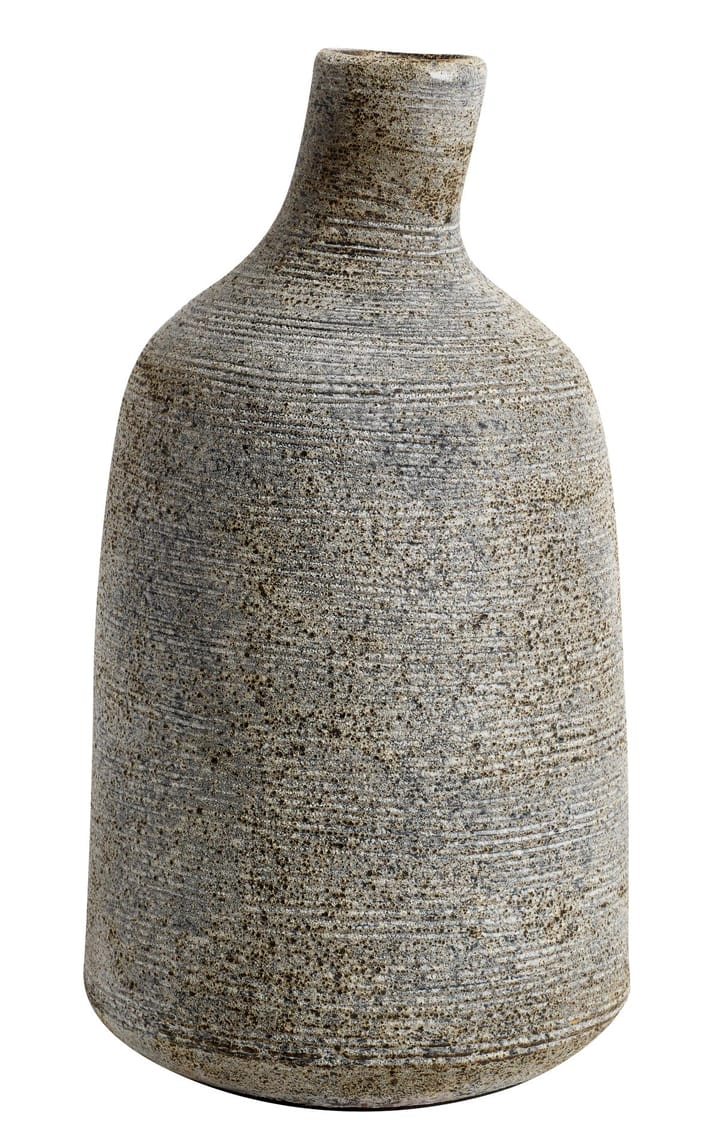 Stain vase stor 26 cm, Gråbrun MUUBS