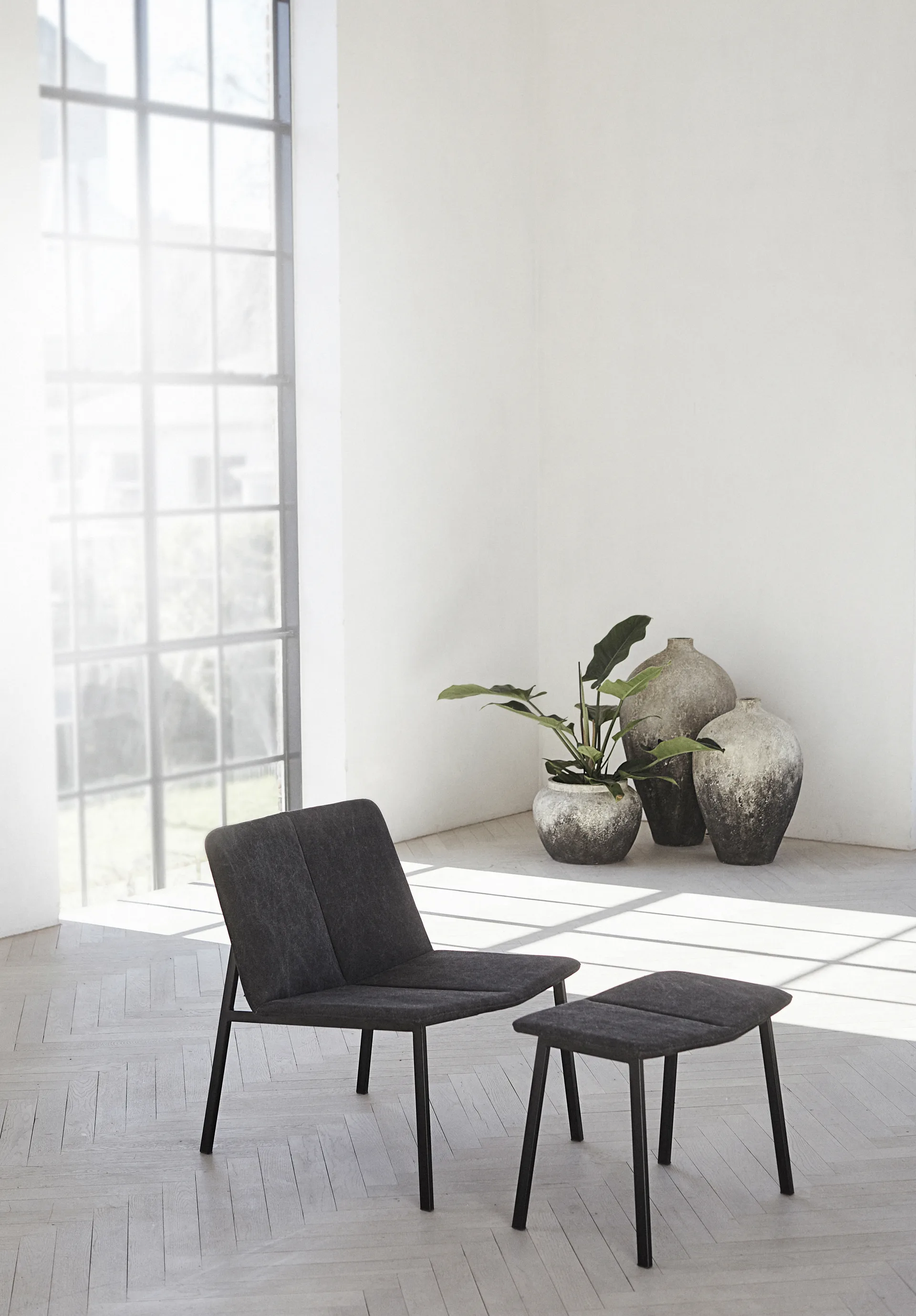 Story vase 30 cm, Grey MUUBS