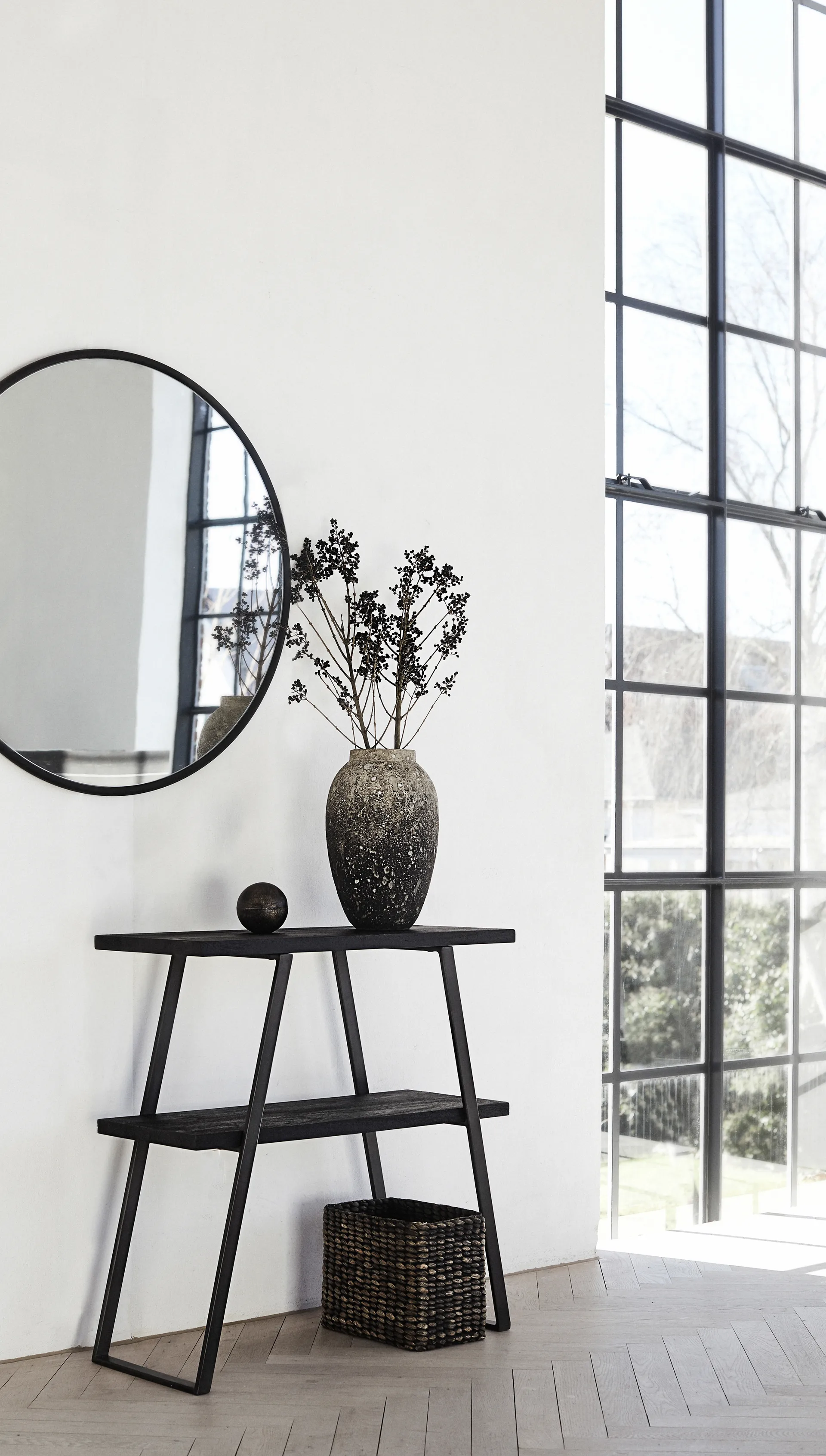 Story vase 33 cm, Grey MUUBS