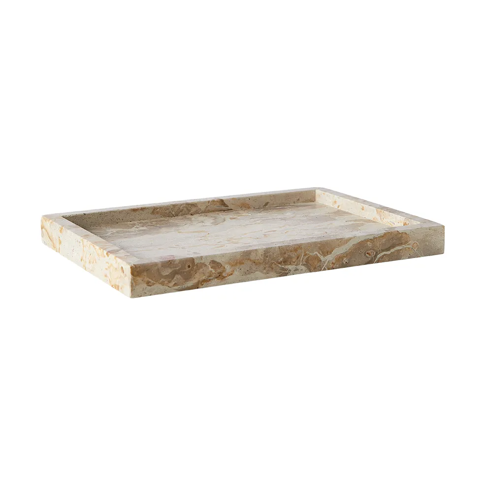 Vita dekorasjonsbrett 20x30 cm, Seashell MUUBS