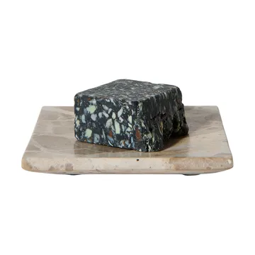 Vita dekorasjonsbrett - Seashell, 12x12 cm - MUUBS