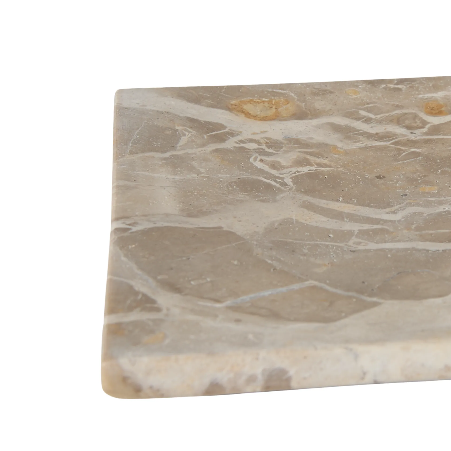 Vita dekorasjonsbrett, Seashell, 12x12 cm MUUBS