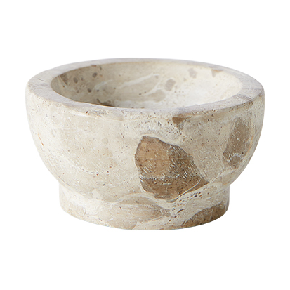 MUUBS Vita skål 6,3 cm Seashell | Skandinavisk Design | Serveringsskåler | Beige