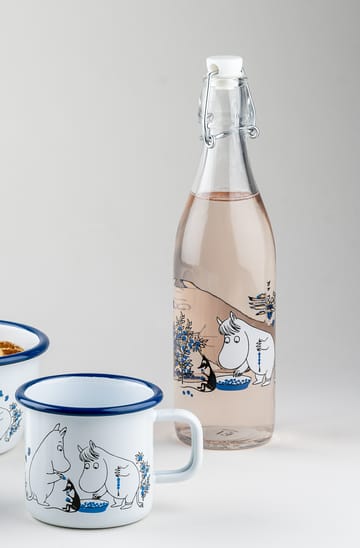 Blueberries glassflaske 0,5 L - Transparent - Muurla