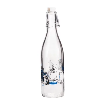 Blueberries glassflaske 0,5 L - Transparent - Muurla