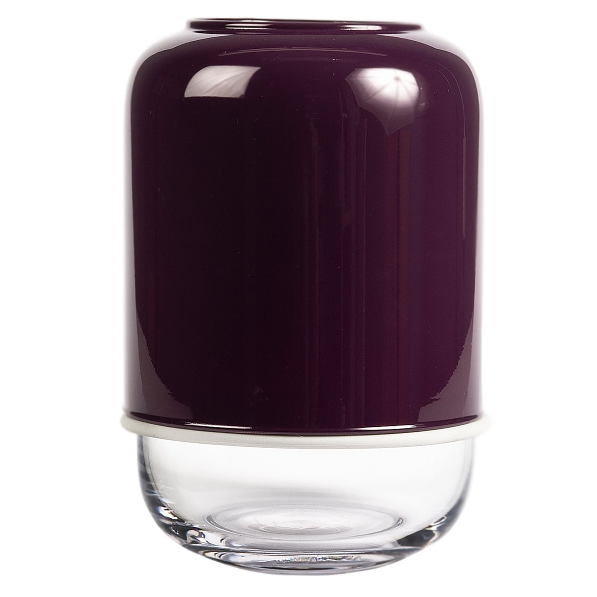 Bilde av Muurla Capsule justerbar vase 18–28 cm Lilla-klar