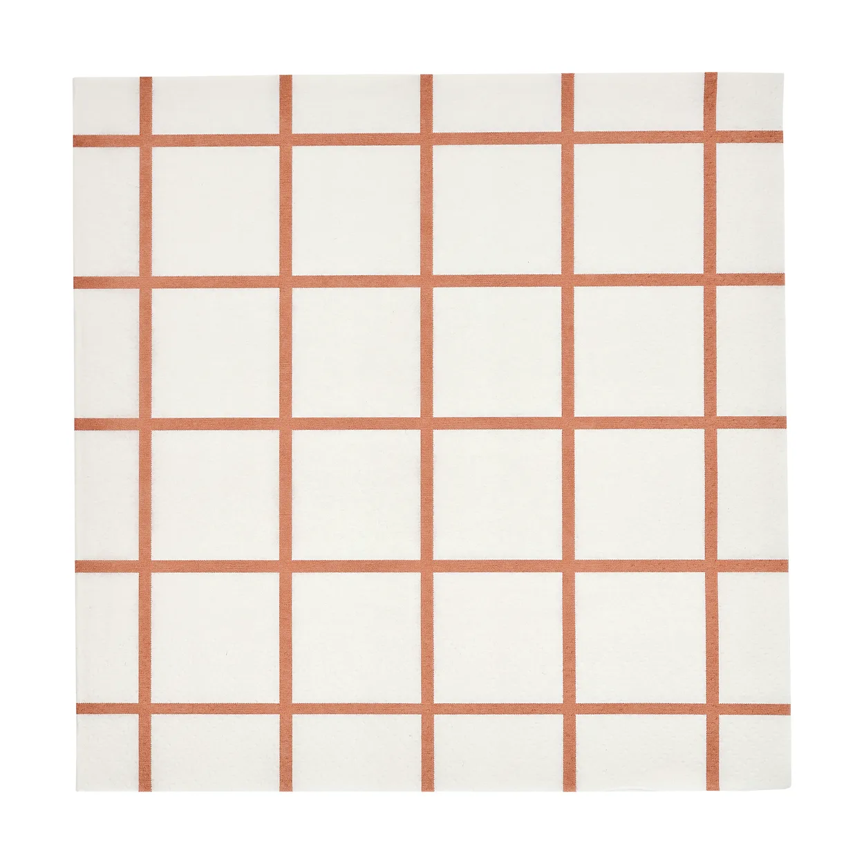 Muurla Check & Stripes papirserviett 33x33 cm 20-pakning Beige