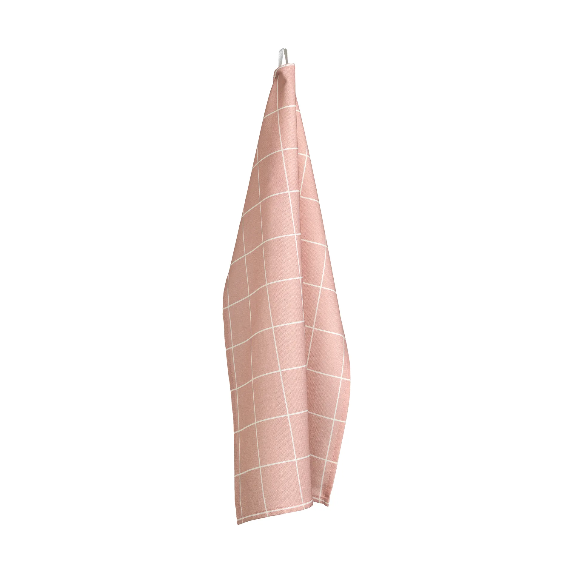 Checks & Stripes kjøkkenhåndkle 50x70 cm, Pink Muurla